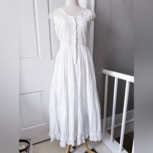 Stunning embroidered Cotton Dress